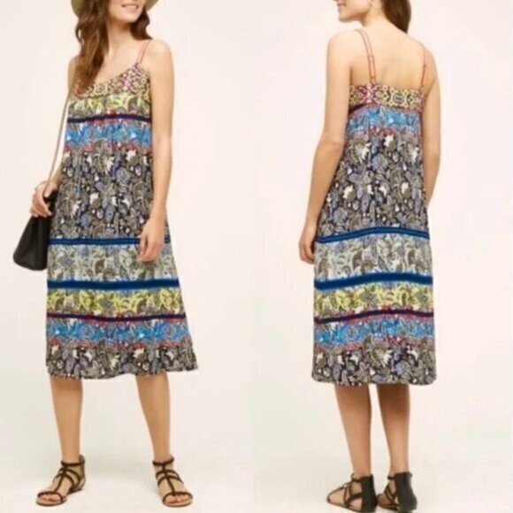 Anthropologie Dresses & Skirts - Anthropologie One September beads boho embroidery midi dress Size Small